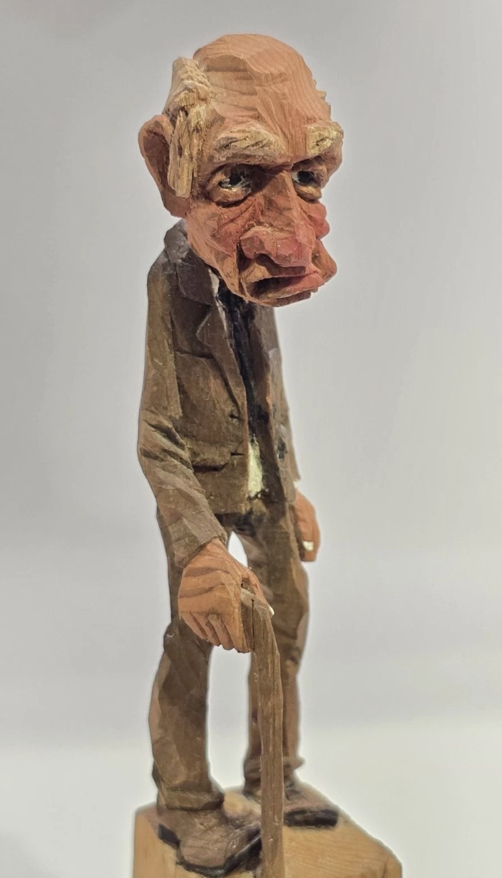 Old Man with Cane Front (19??)